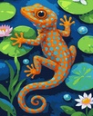 Camaleon en el Lago