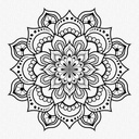 Mandala Floral